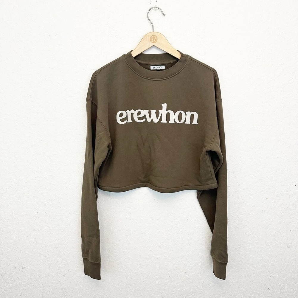 Luxury Grocer Erewhon Cropped Sweatshirt